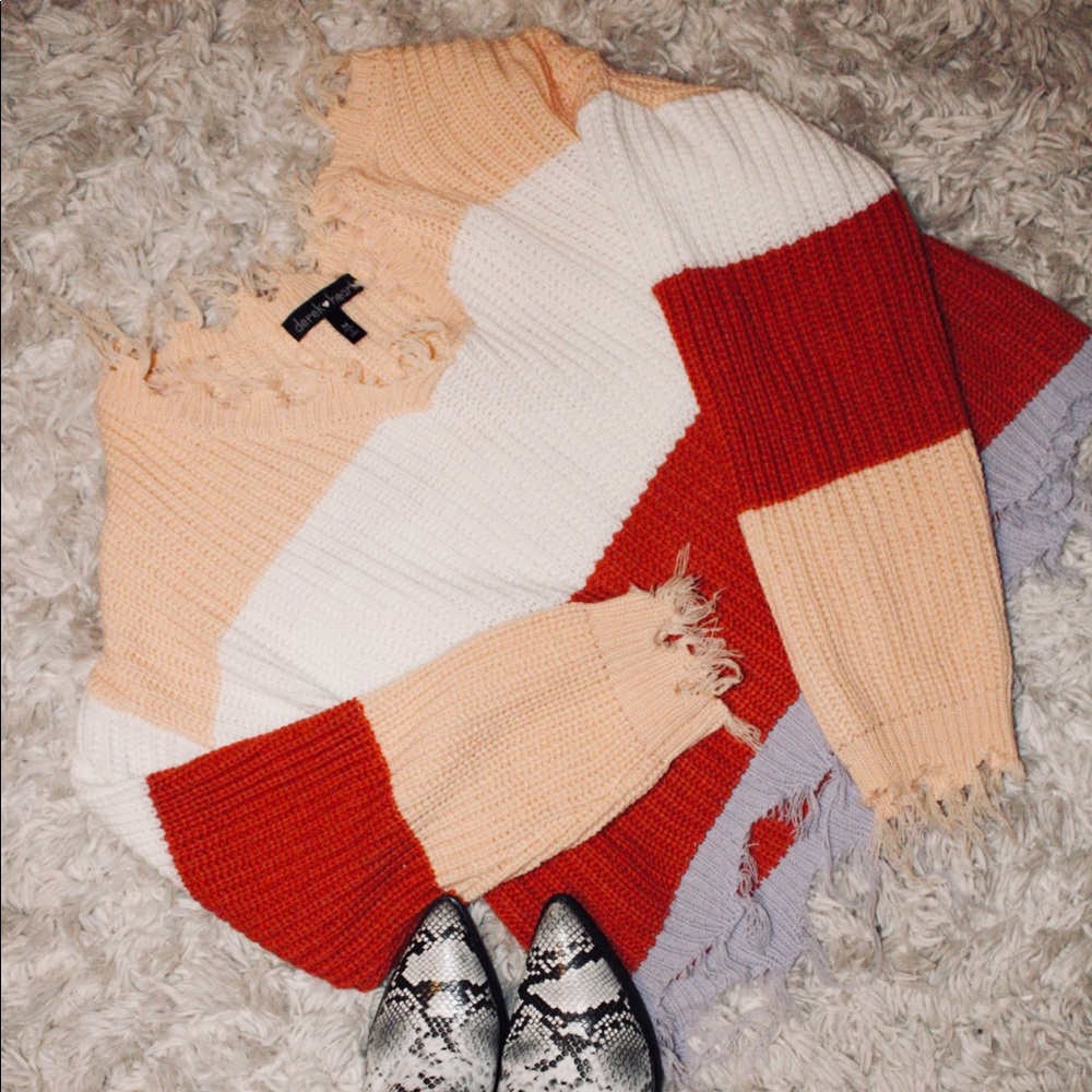Fringy Sweater SOLD